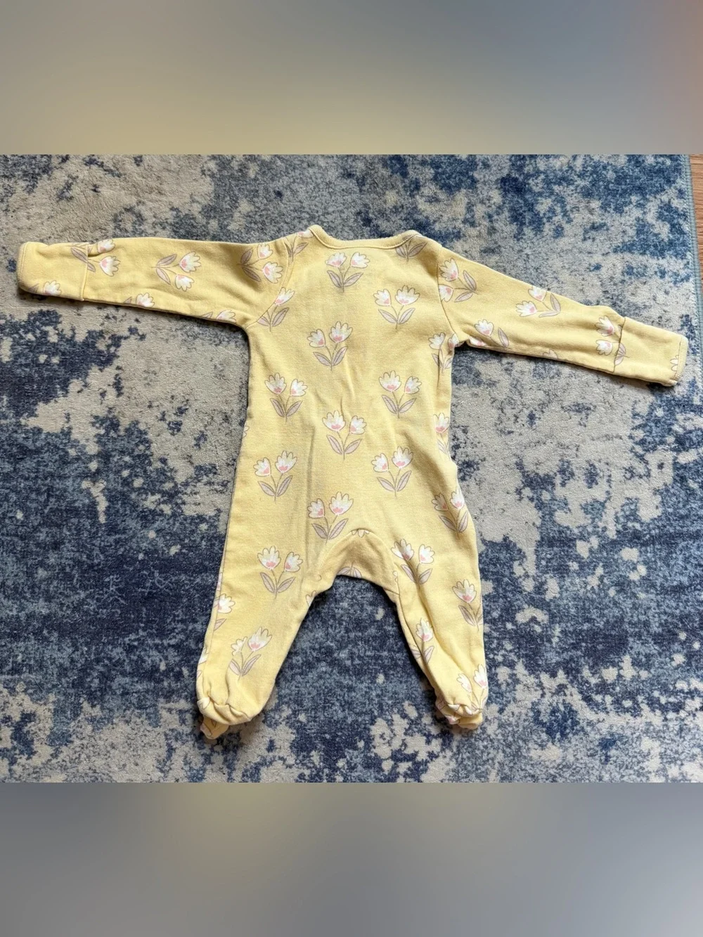 Baby One-Piece Footed Sleepsuits- lot of 4